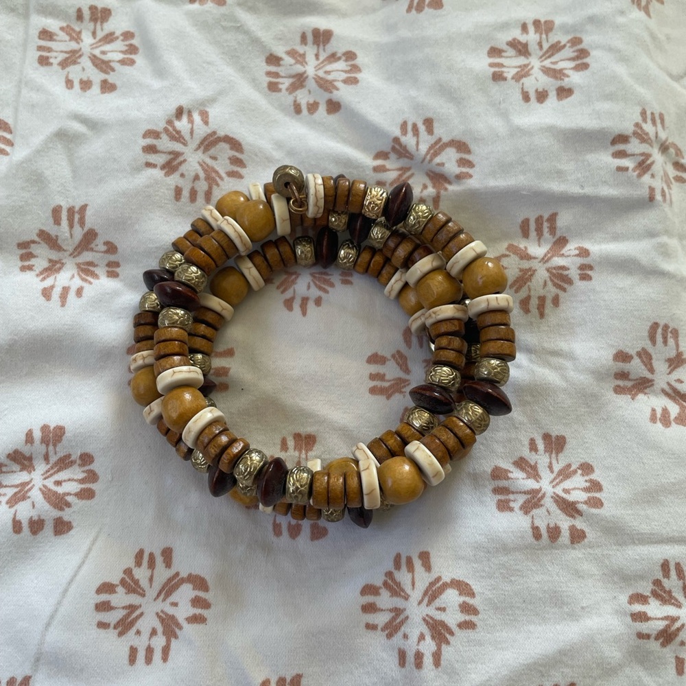 {3/$15} Wooden Beaded Bracelet